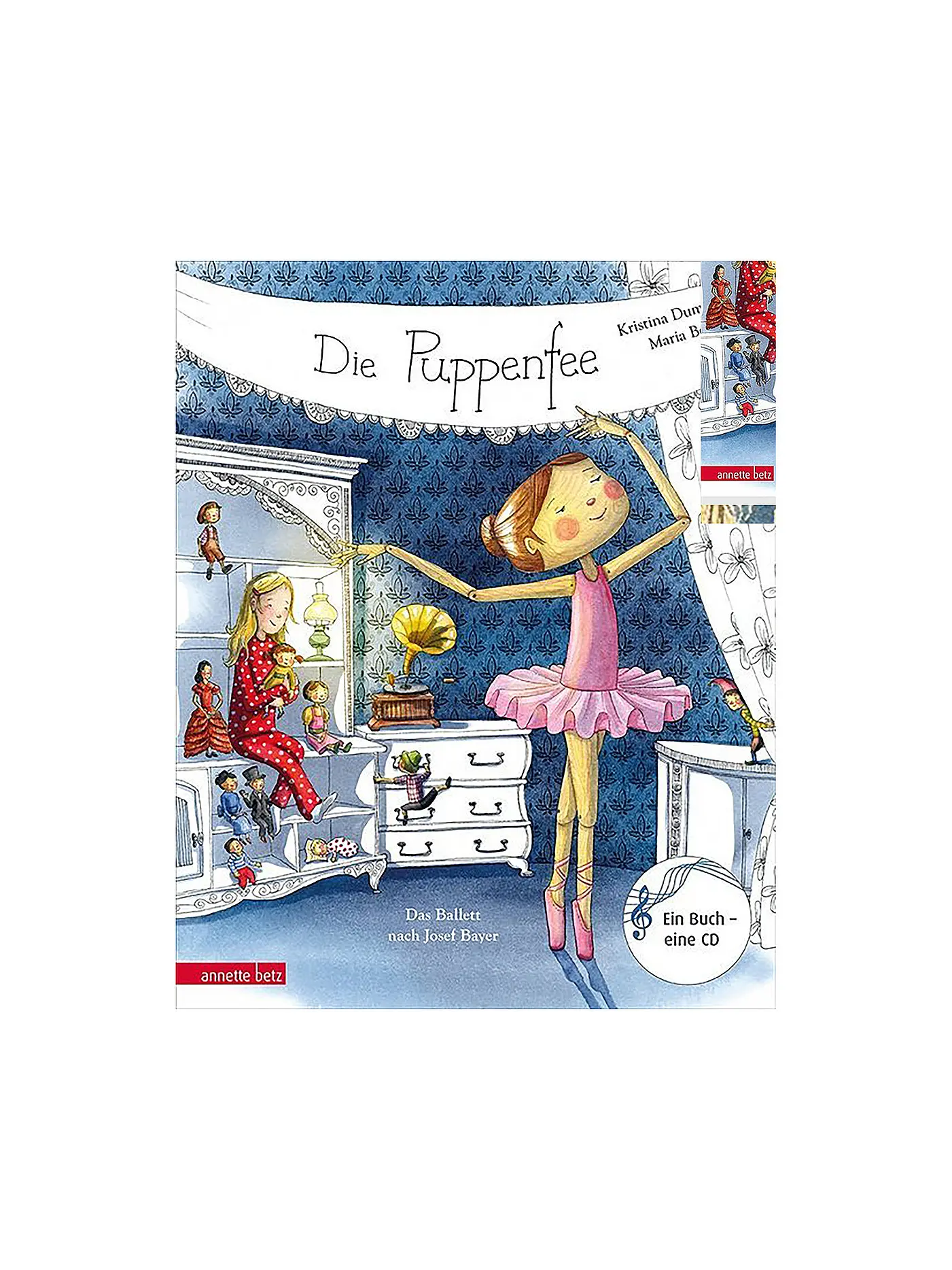 ANNETTE BETZ VERLAG | Buch - Die Puppenfee mit 1 Audio-CD | 